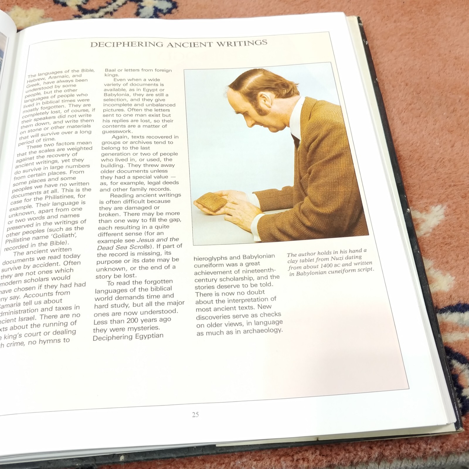 Treasures from Bible Times by Alan Millard 1985 Hardcover Dust Jacket Free Ship