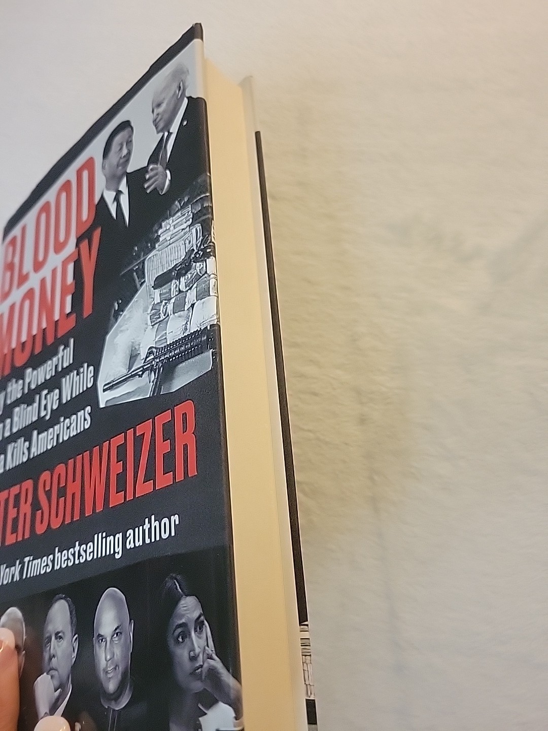 Blood Money Peter Schweizer 2024 First Edition Political Thriller HarperCollins
