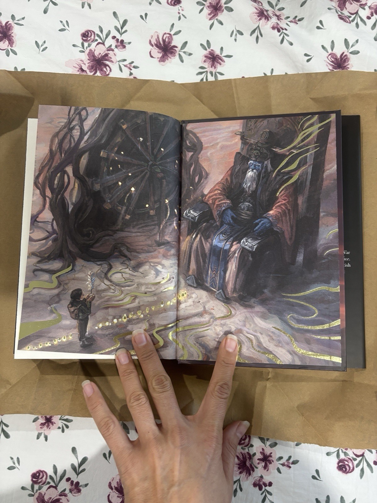 TBB Katabasis by R. F. Kuang Special Edition hardback Sprayed Edges New