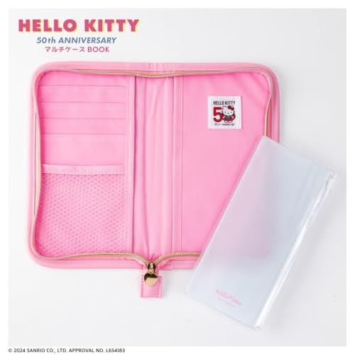 HELLO KITTY 50th Multi Case Book 8.5×4.9×0.8 Sanrio Japan 2024 Mook