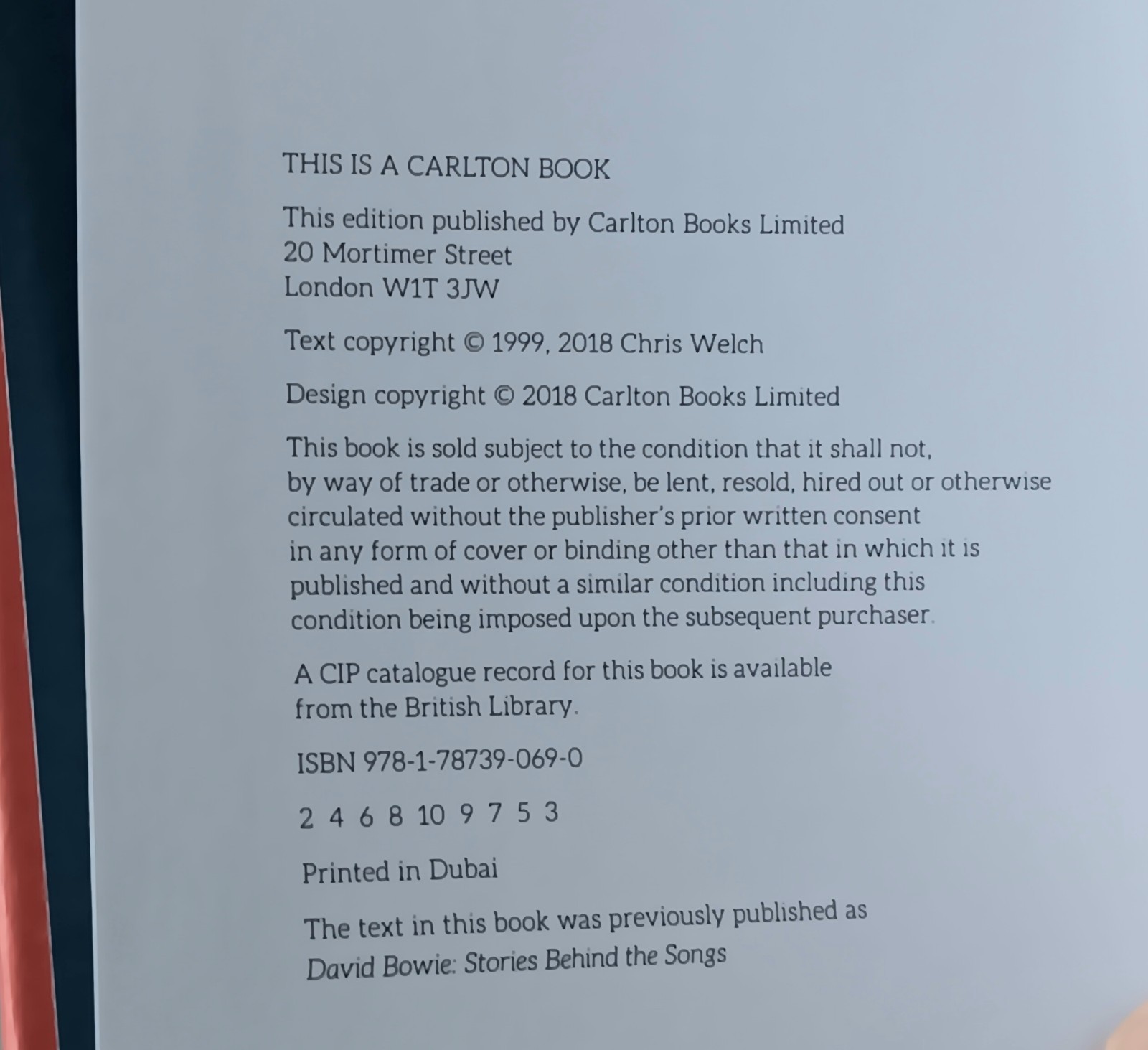 Chris Welch: David Bowie: All the Songs, All the Stories 1970-1980 (2018)
