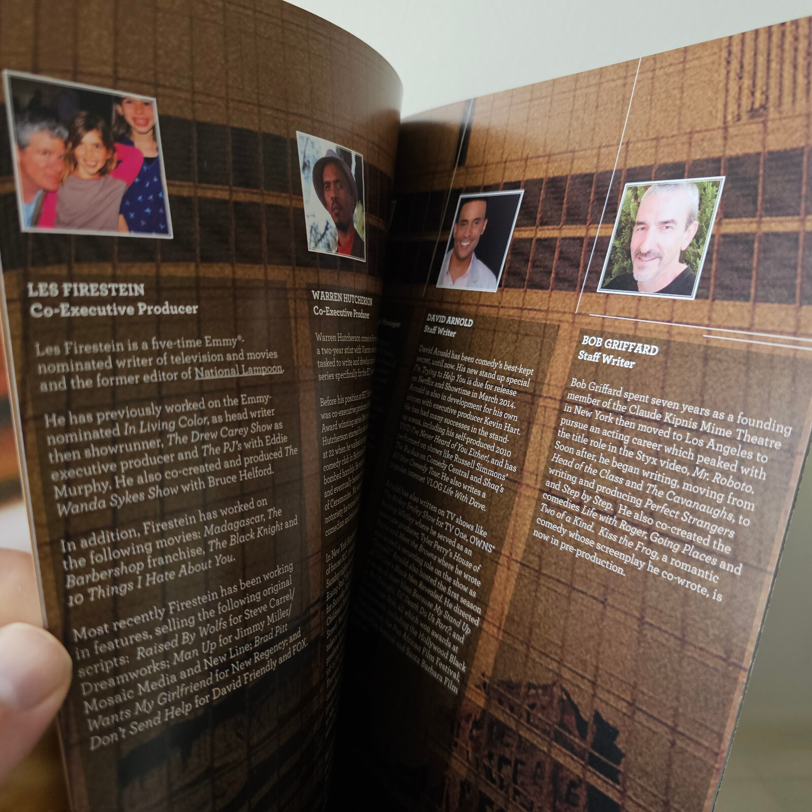 RARE Fx Partners Media Guide Kelsey Grammer martin Lawrence 34 pages 9×12