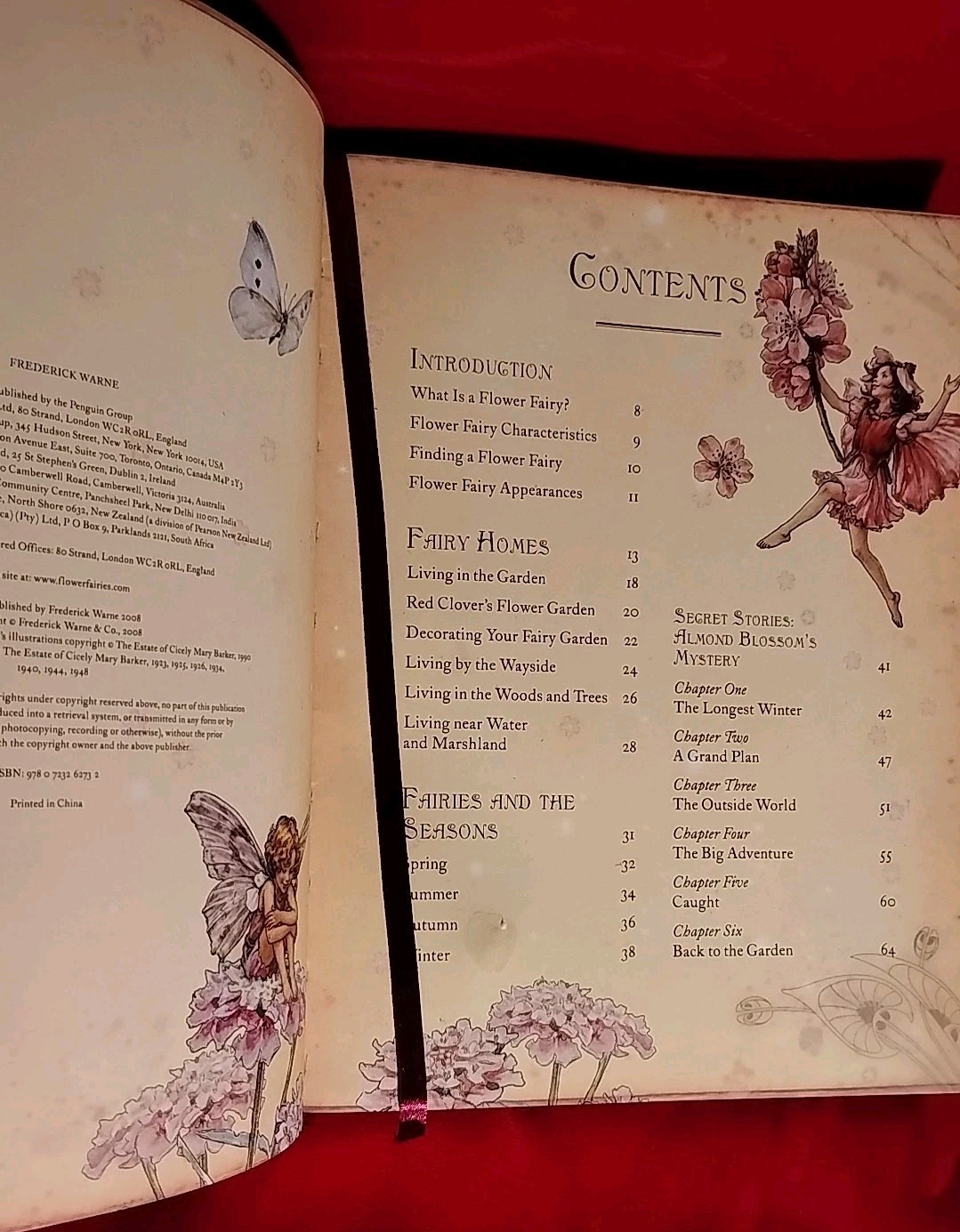 The Girls’ Book of Flower Fairies by Frederick Warne, 2008 New