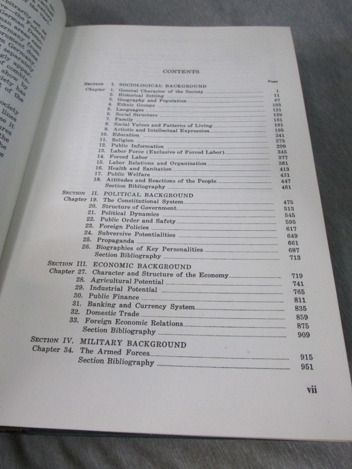 AREA HANDBOOK FOR GERMANY 1960 DA PAM 550-29 Hardback