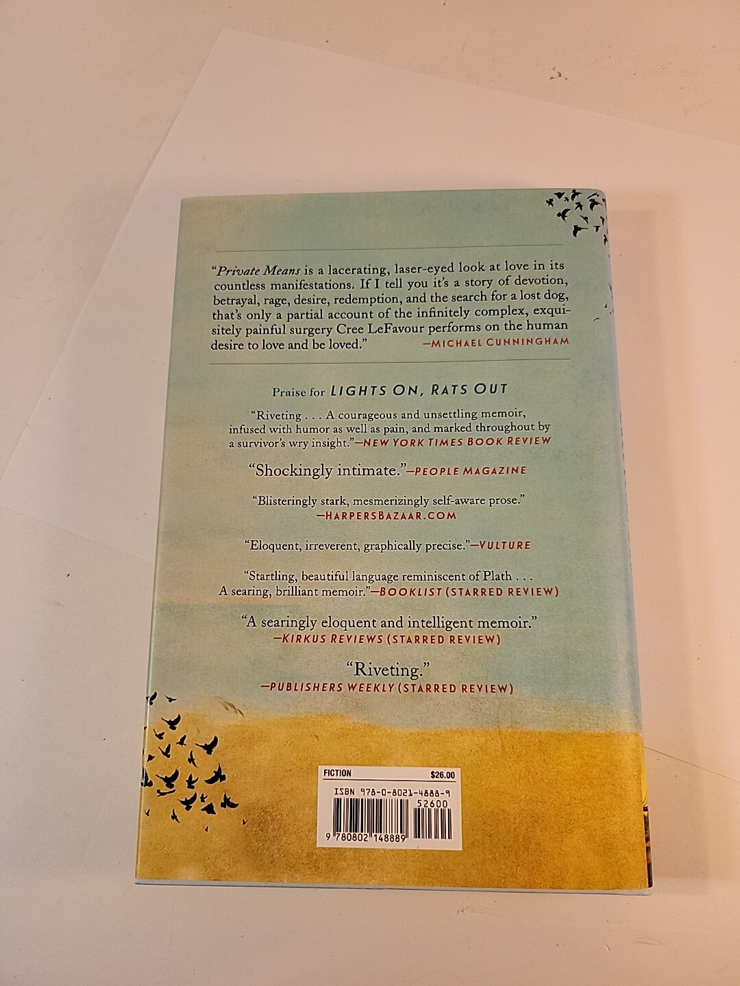 Private Means by Cree LeFavour (2020, Hardcover)