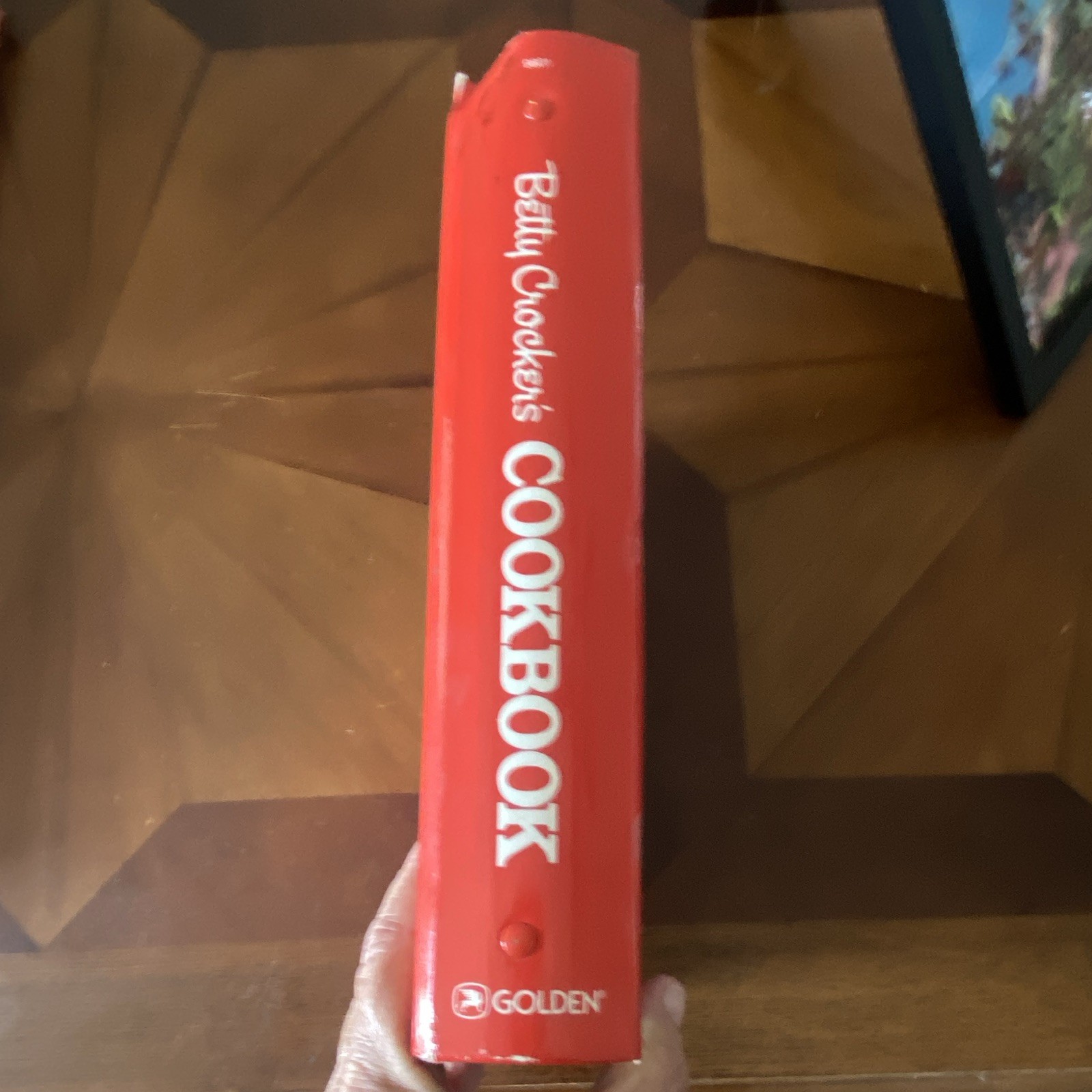 Betty Crocker Betty Crocker’s Cookbook Ring Binder Ring/Wire Bound Golden