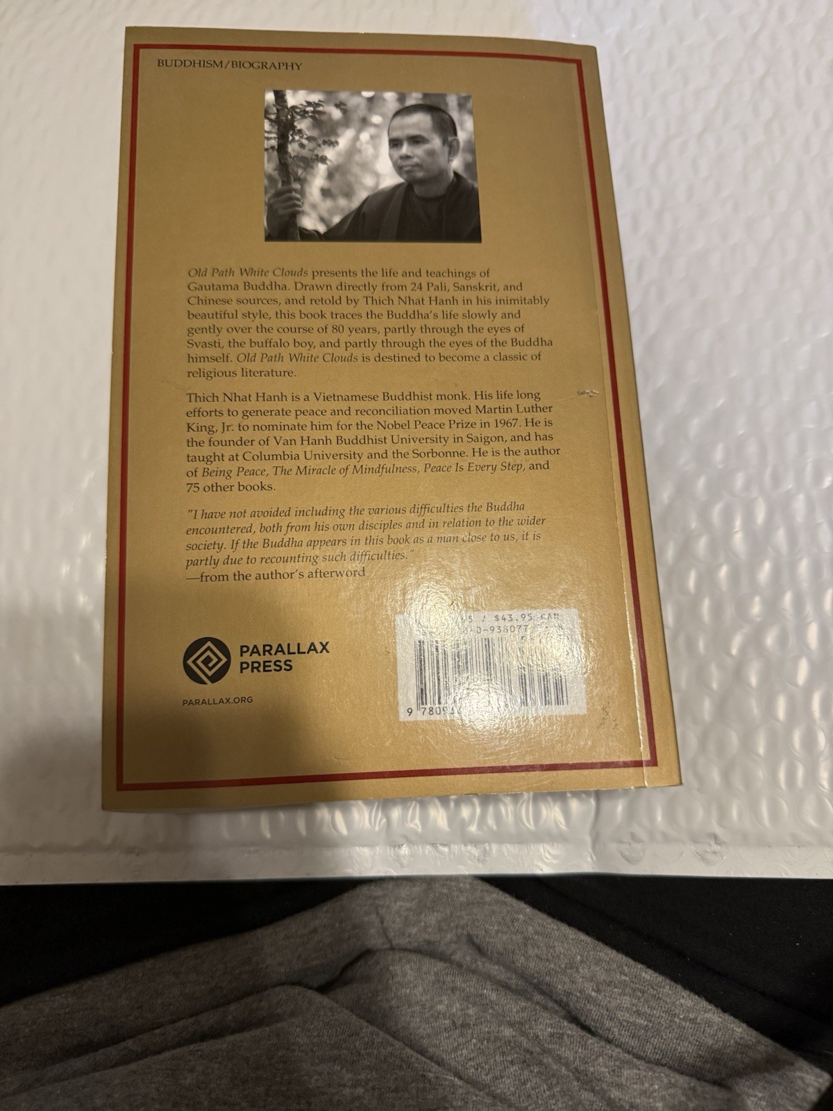 Old Path White Clouds: Walking in the Footsteps of the Buddha, Nhat Hanh, Thich,
