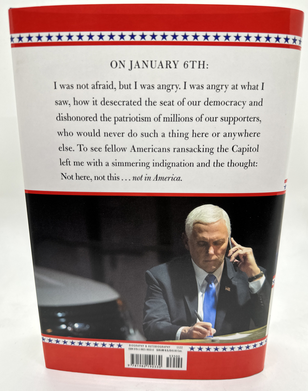 So Help Me God by Mike Pence Autobiography Hardcover Book Brand NEW