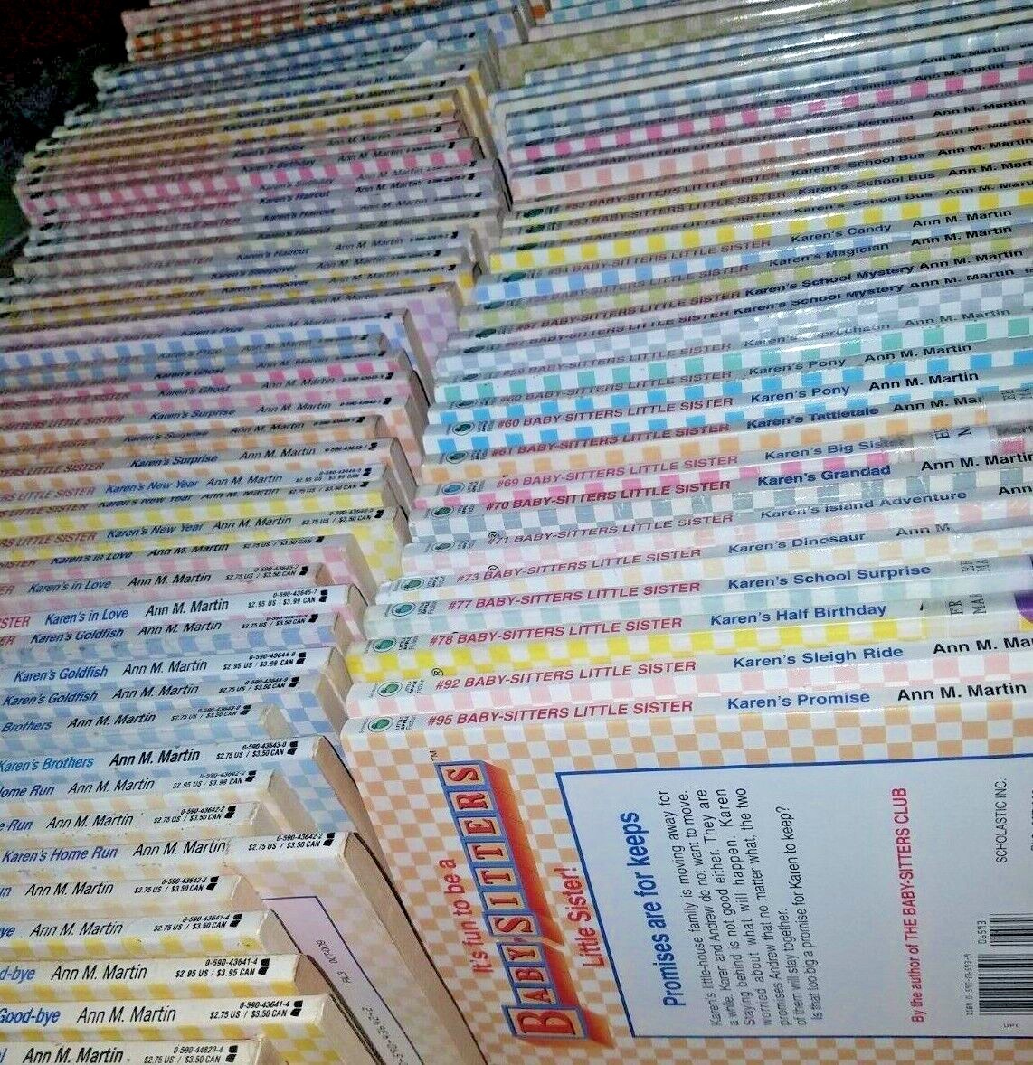 Baby-Sitters Club Little Sister Books – YOU CHOOSE, BUILD A LOT, Save $$