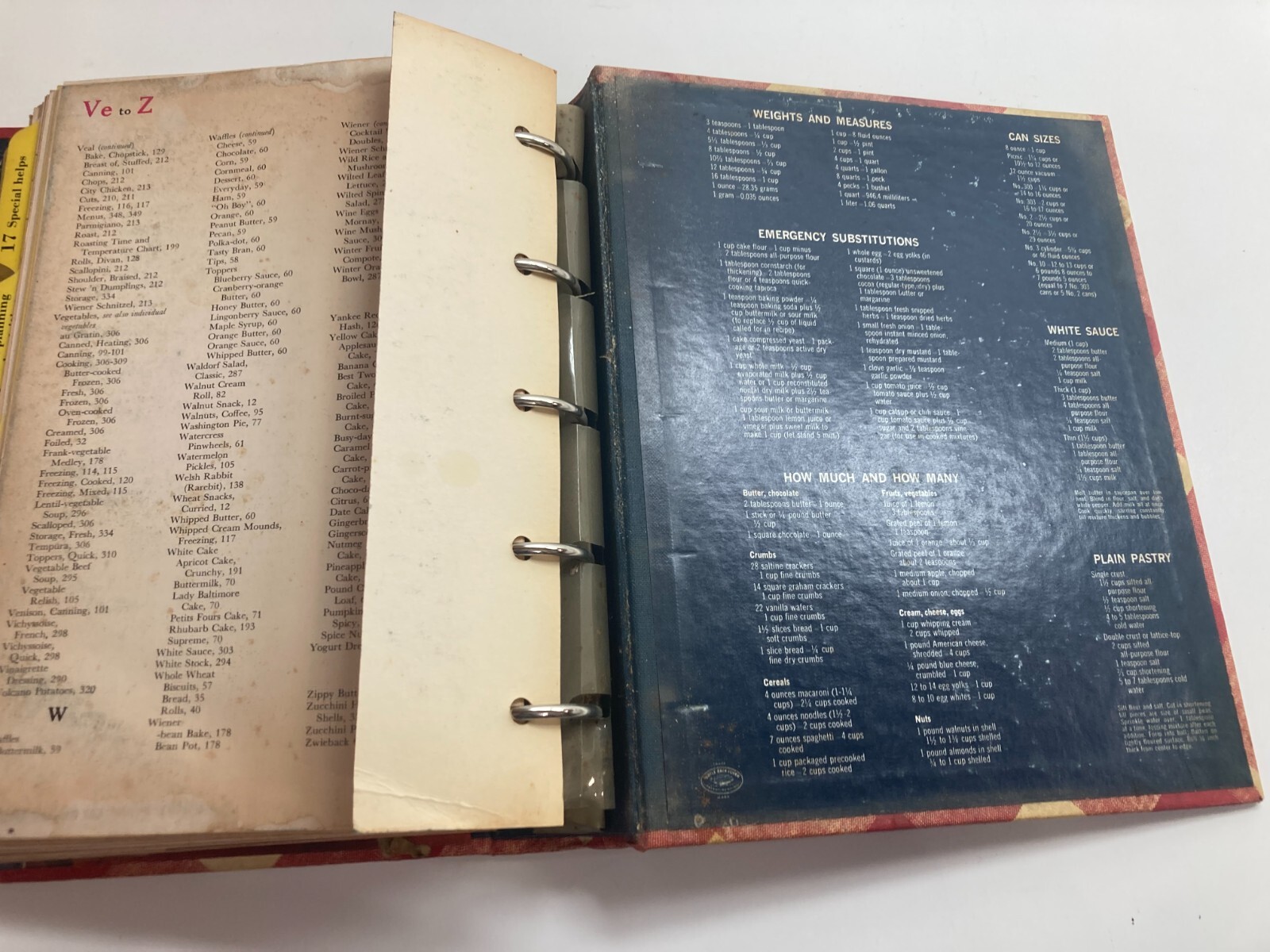 Better Homes and Gardens: New Cook Book 1968 Meredith Corp Ring Binder Book