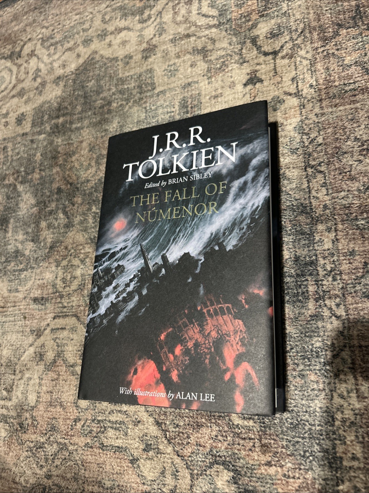 THE FALL OF NUMENOR J.R.R. Tolkien Alan Lee Illustrated Hardcover Brand New