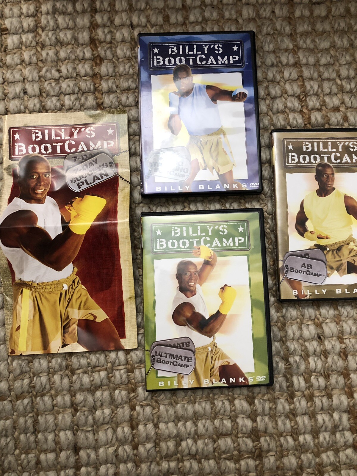 Billy’s Bootcamp – 3 disc set (bands not included)