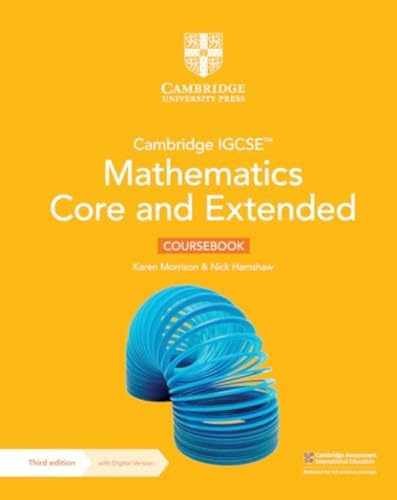 Cambridge IGCSE™ Mathematics – Paperback, by Morrison Karen; Hamshaw – New h