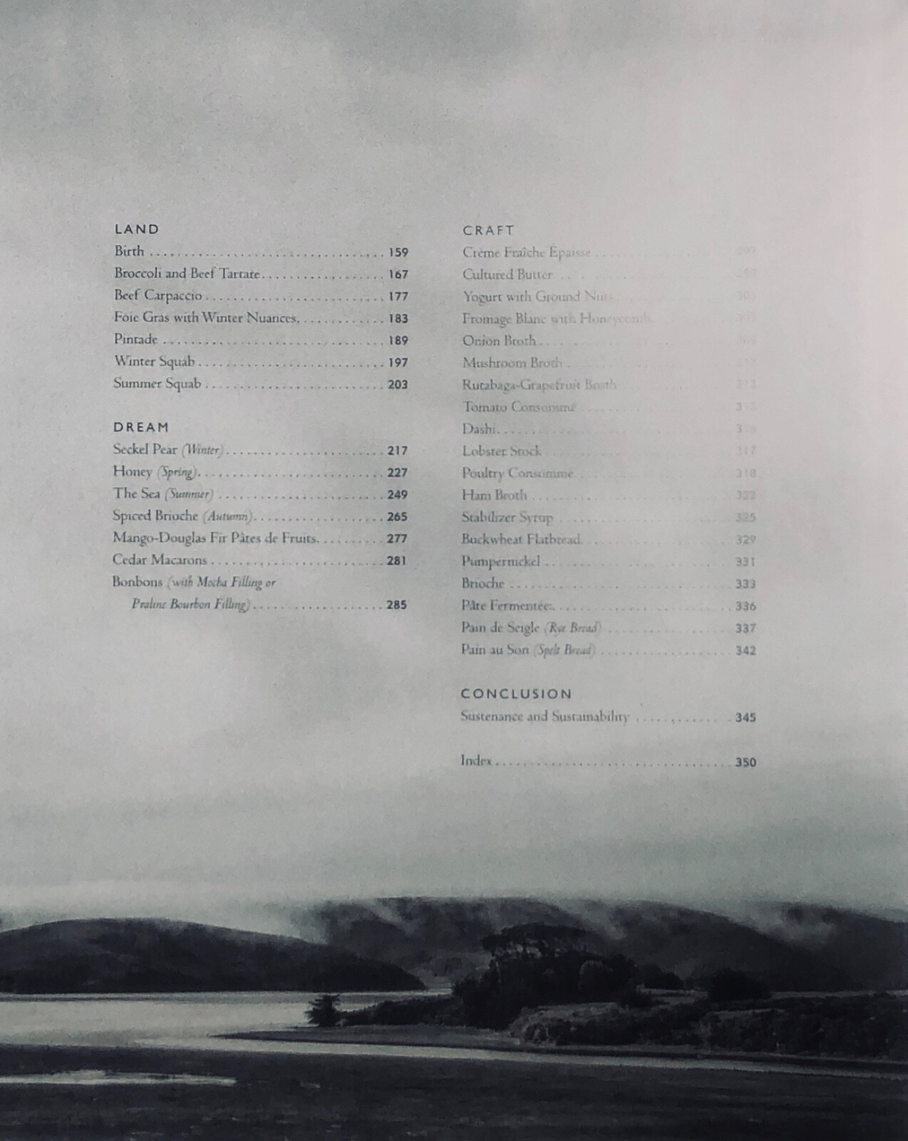 San Francisco Restaurant ATELIER Dominique CRENN Cookbook Three-Star Michelin