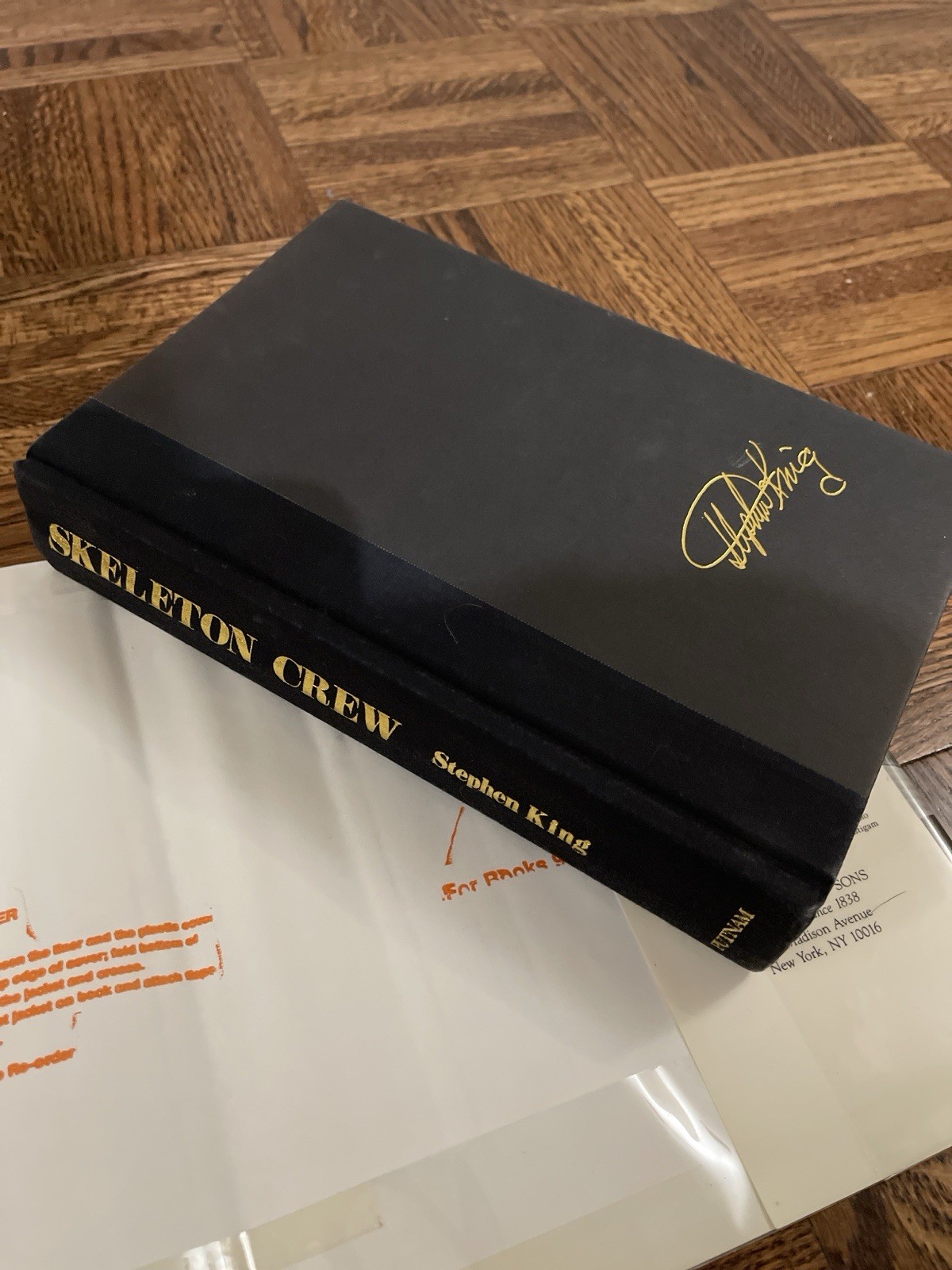 Skeleton Crew by Stephen King 1985 HC 7th Edition with Dust Jacket And Plastic