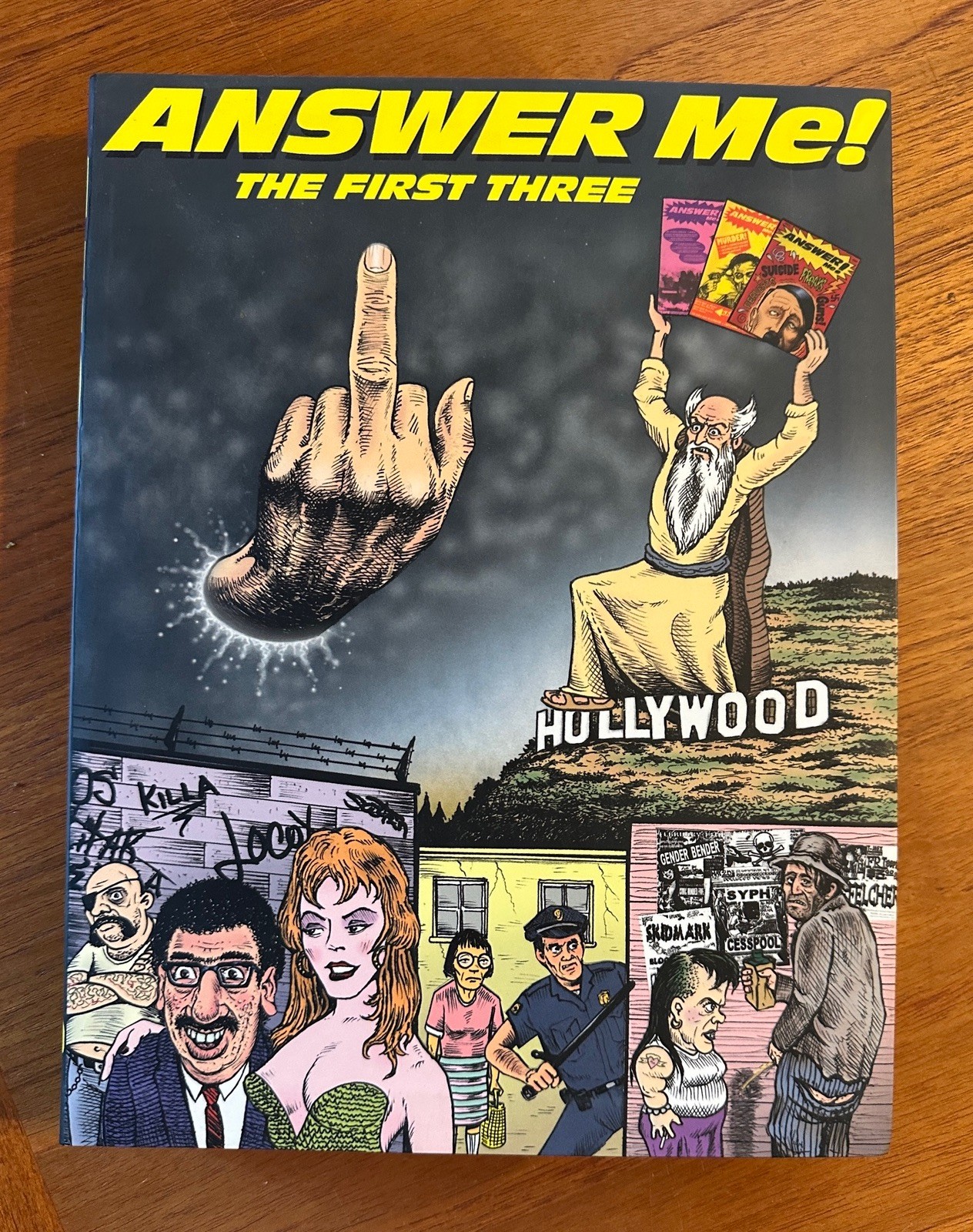 Answer Me Book Jim Goad Debbie Goad Vintage 1990s Underground Fanzine Anthology