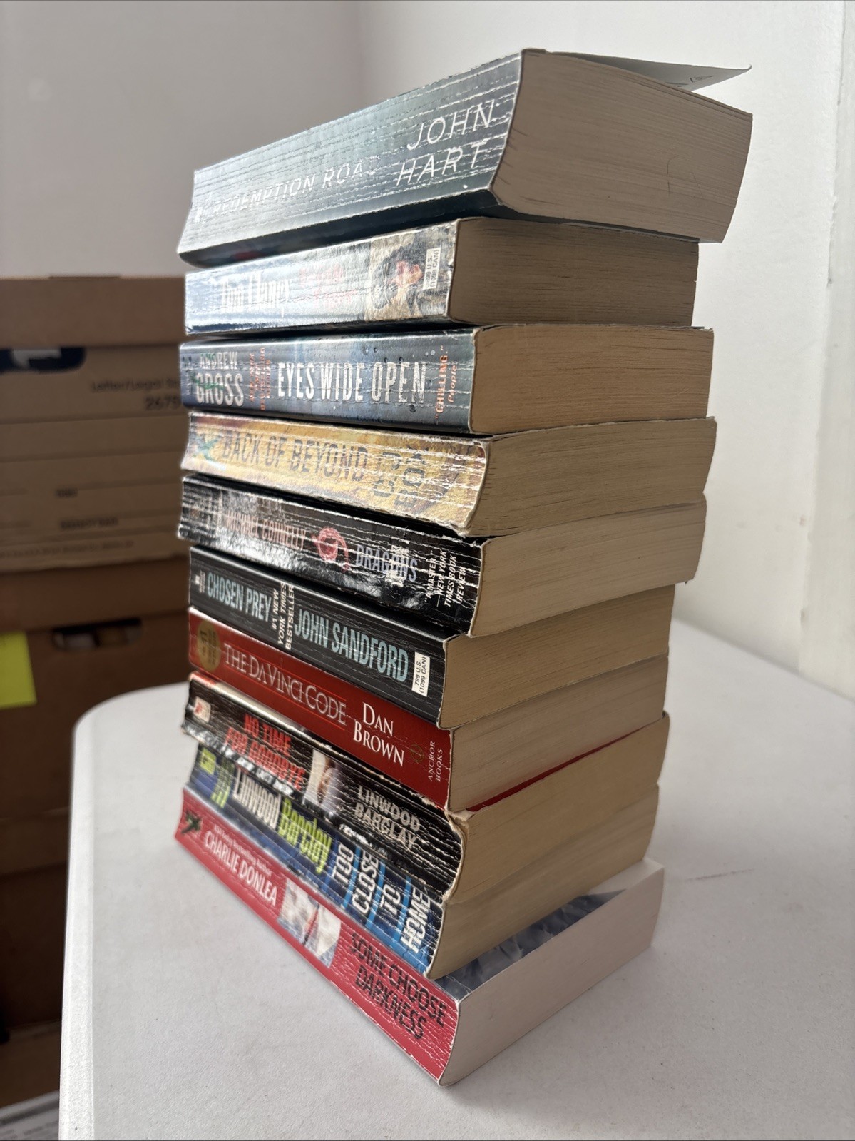 Lot of 10 – Mystery and Thrillers – Mixed Authors – FREE SHIPPING