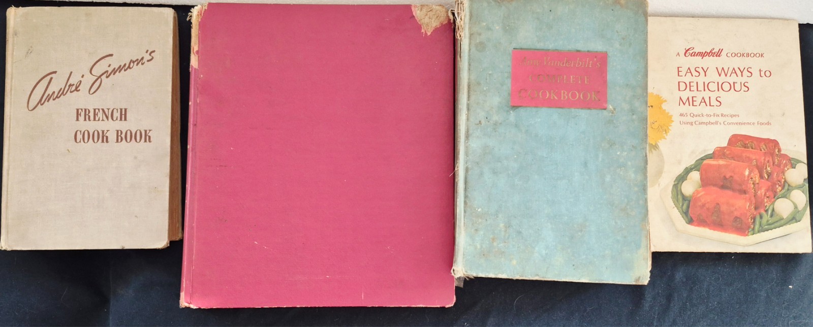 YOU PICK Cookbook-Many Vintage-Dinners-Desserts-Appetizers-Create Your Own Lot
