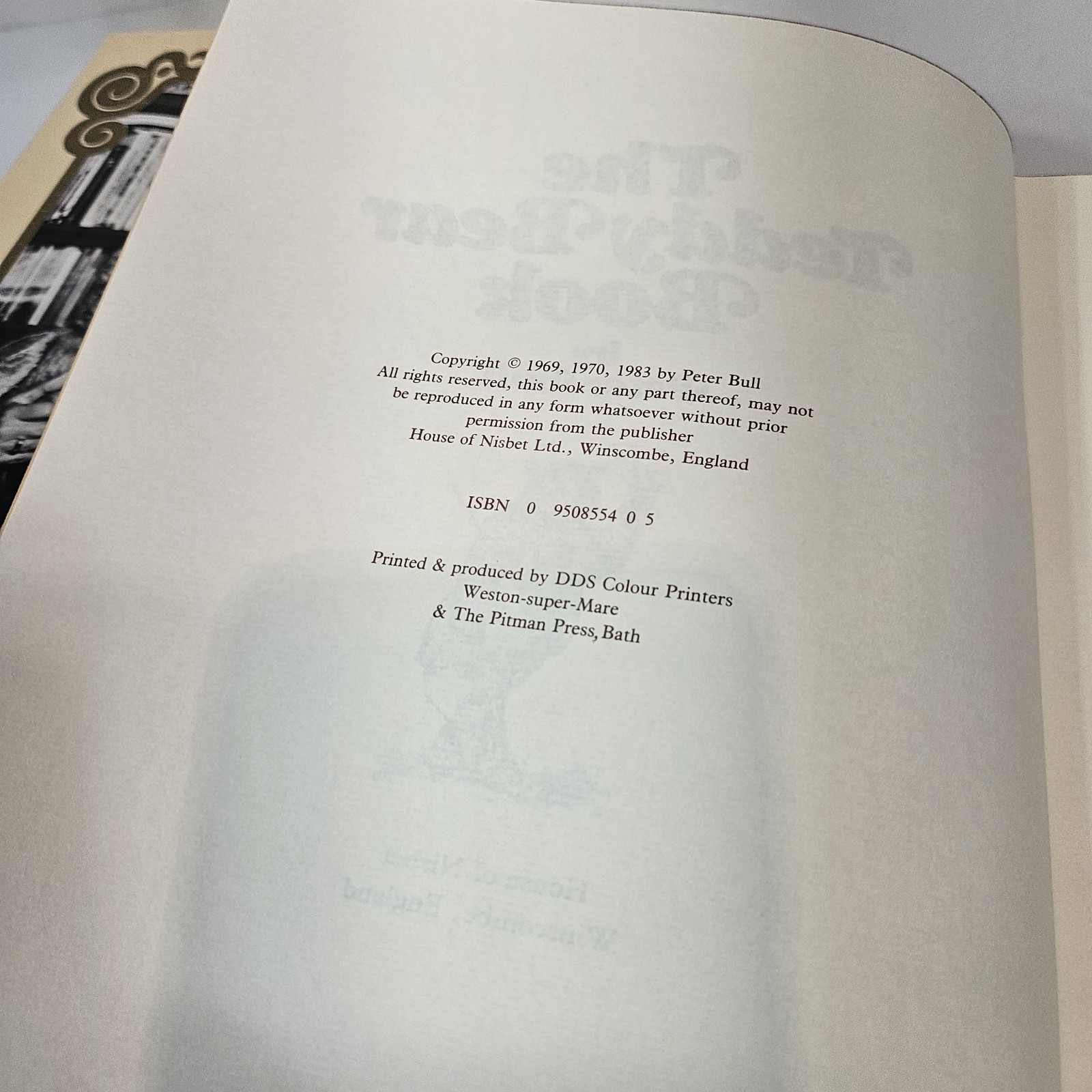 The Teddy Bear Book by Peter Bull (Signed limited edition) 5240/10,000