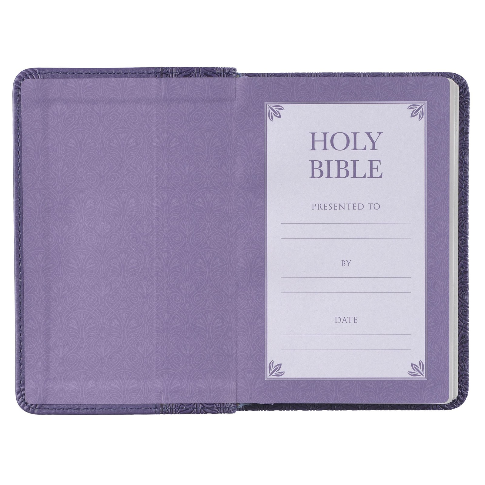 KJV Bible Print Red Letter Pocket Size Black Leathersoft