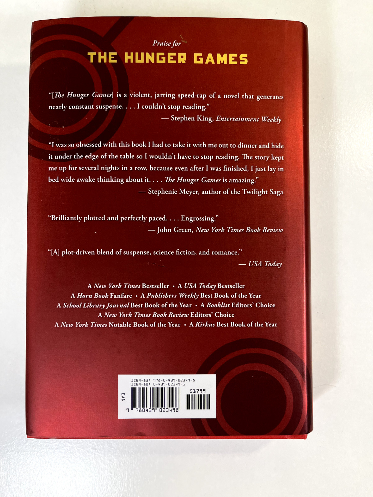 Catching Fire by Suzanne Collins Hardcover Book 2009