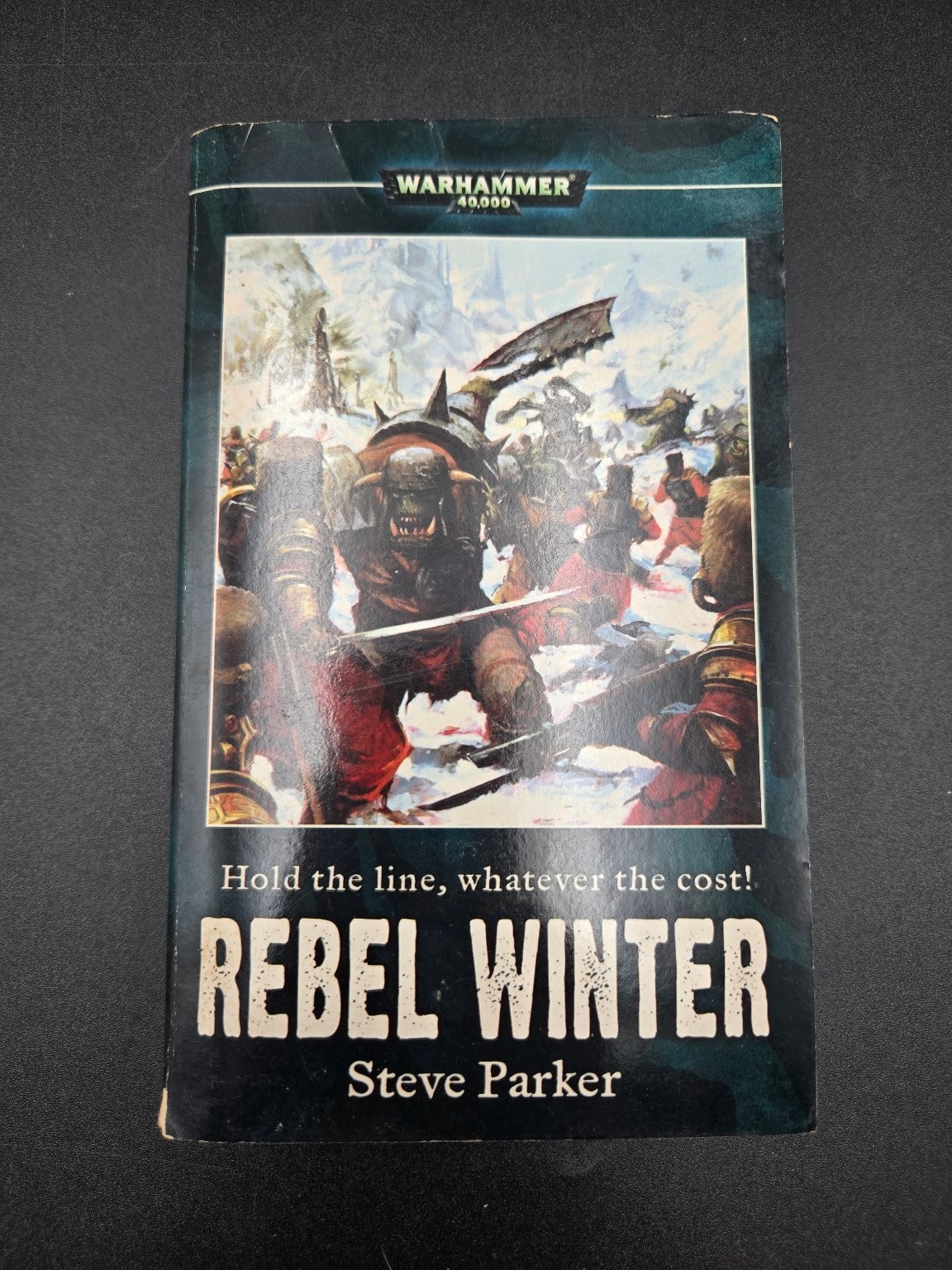 Rebel Winter Steve Parker Book Warhammer 40K Science Fiction Black Library 2007