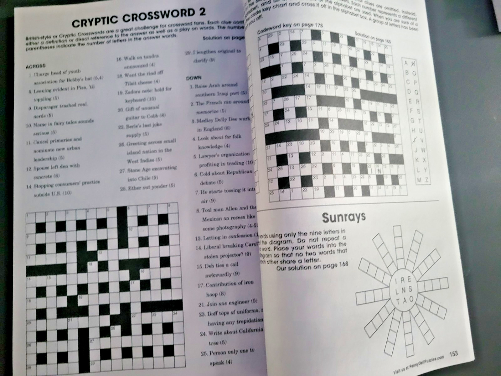 Lot of 2 Family Variety Puzzles & Games by Penny Press – Over 350 Puzzles Each!
