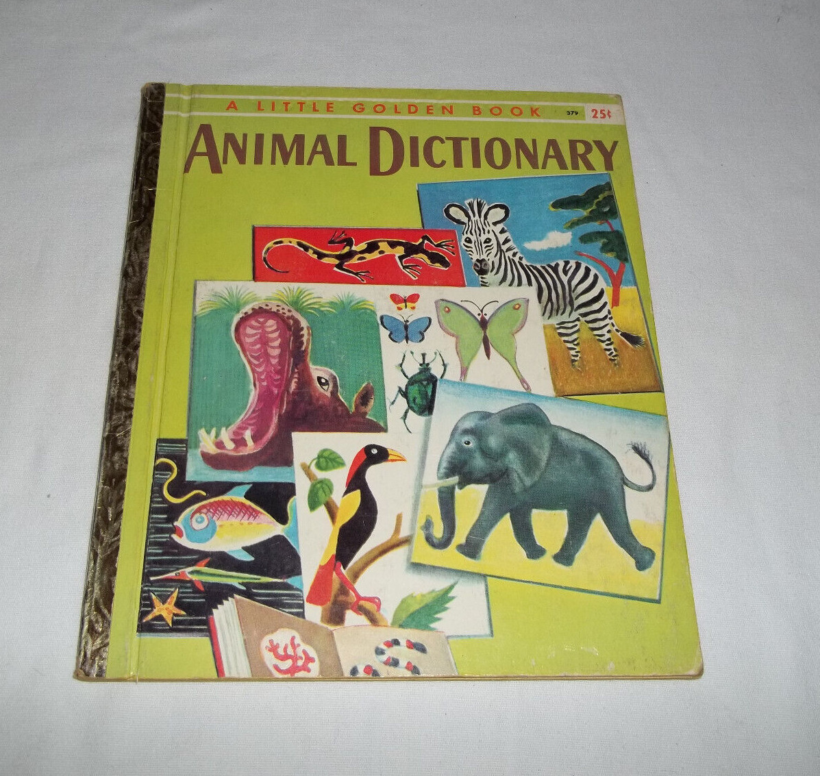 Animal Dictionary – A Little Golden Book #379 – “A” 1st Edition – 1960