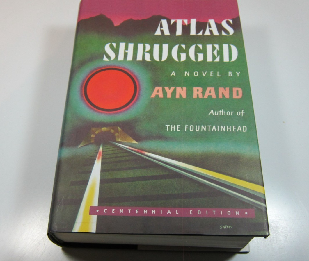 The Classic Hardcover Novel Atlas Shrugged by Ayn Rand ( The Centennial Edition)