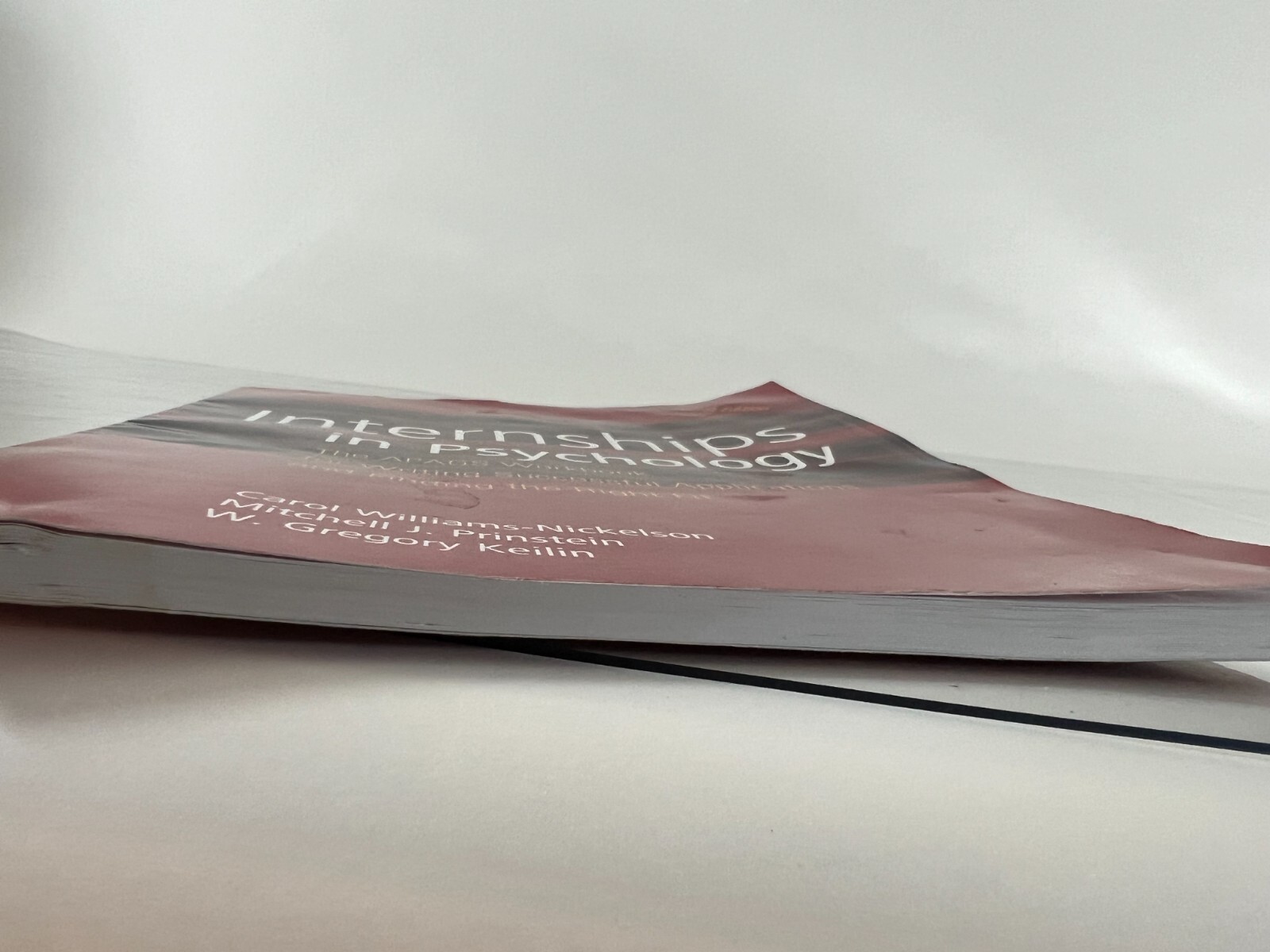 Internships in Psychology | Fourth Edition | LIGHT WATER DAMAGE