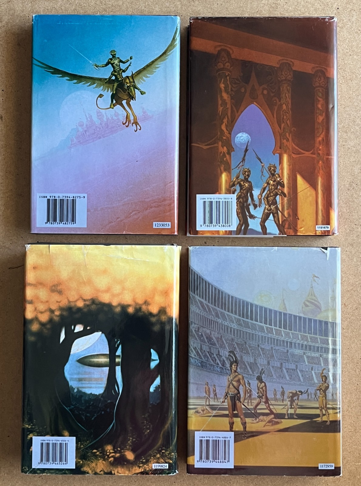 Edgar Rice Burroughs MARS SFBC HC Lot TALES / MEN / UNDER THE MOONS OF / RETURN