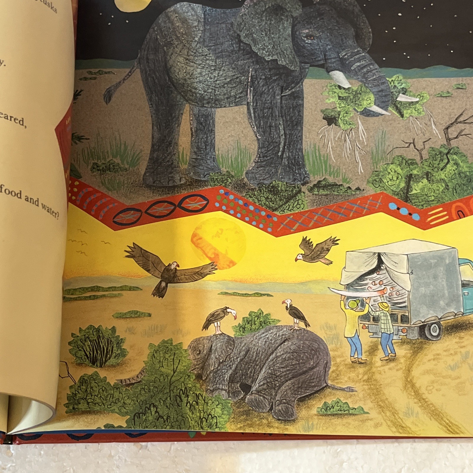 A Passion for Elephants by Toni Buzzeo Children’s Book Hardcover 2015