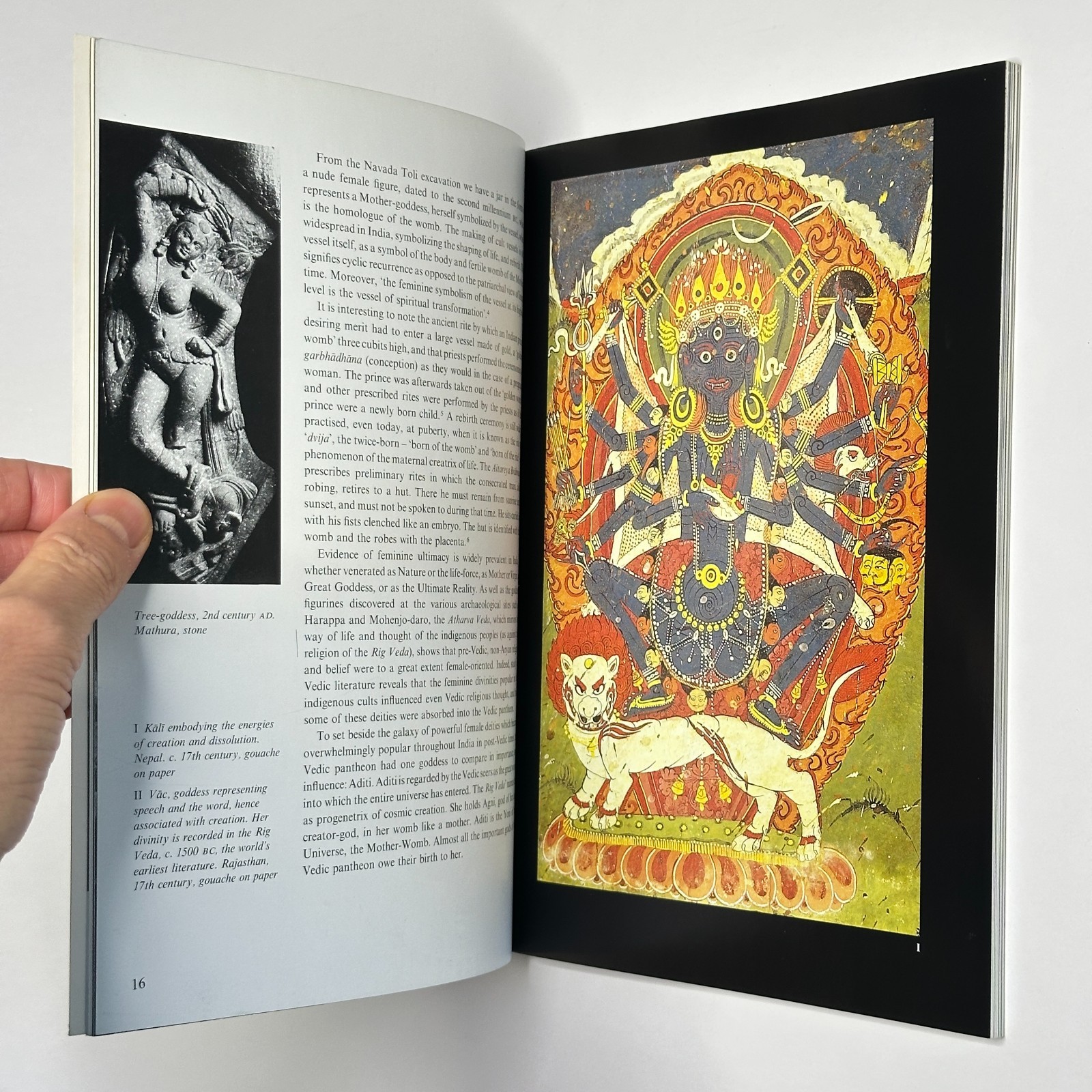 Hindu Goddess Study “Kali: The Feminine Force” Ajit Mookerjee (1988, PB)