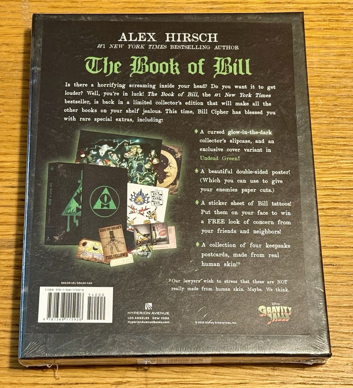 SIGNED Alex Hirsch The Book Of Bill Limited Collector’s Edition B&N SEALED & NEW