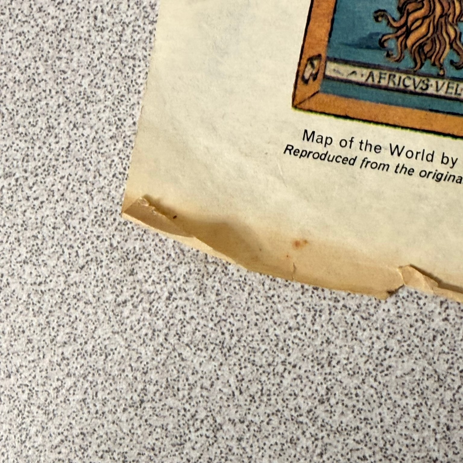 Ptolemy World Map 1482 Ulm Edition Reproduction Newberry Library Antique