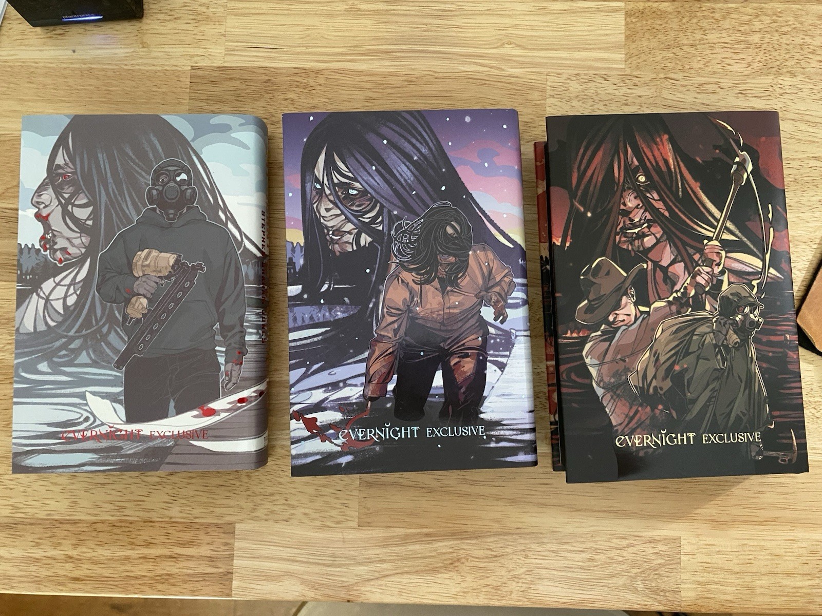 Stephen Graham Jones Indian Lake Trilogy Hardcover Set Evernight Exclusive