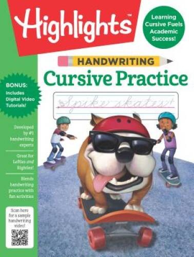 Handwriting: Cursive Practice (Highlights Handwriting Practice Pads) – GOOD