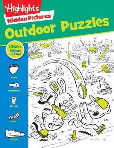 Highlights Outdoor Puzzles (Paperback) Hidden Pictures