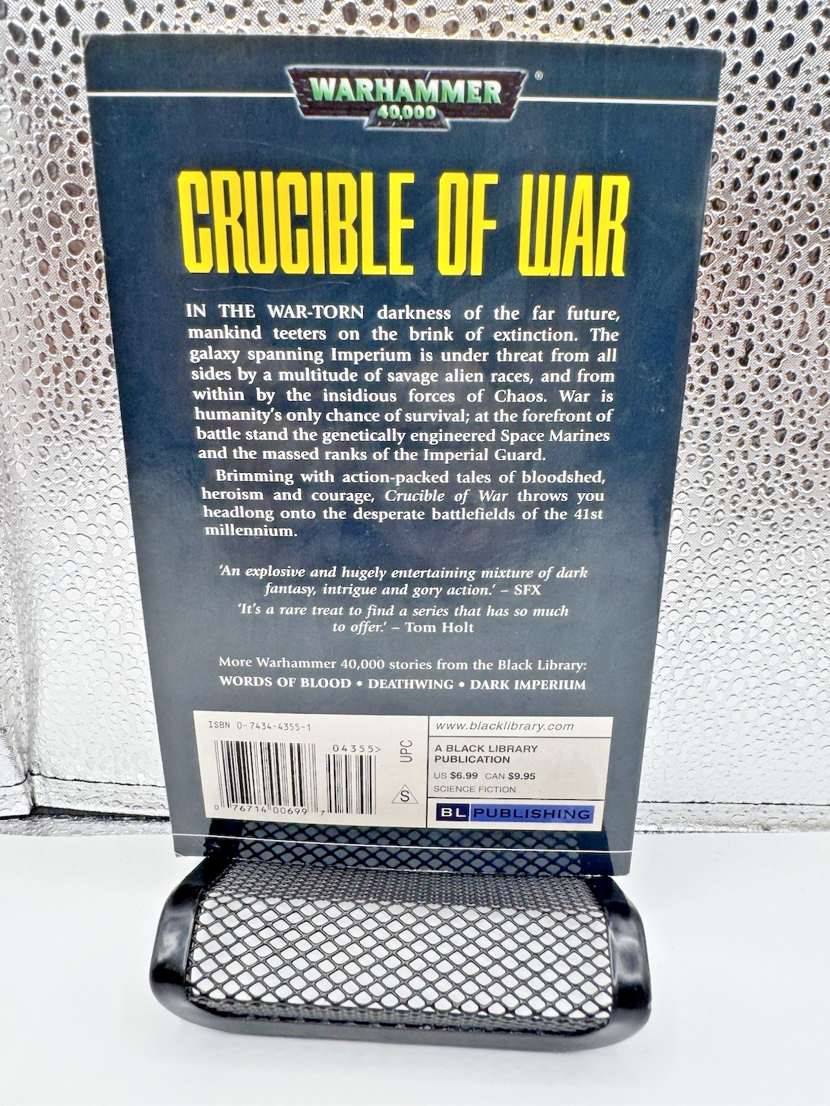 Warhammer 40K Crucible of War Mass Market Paperback 2003 Black Library Anthology