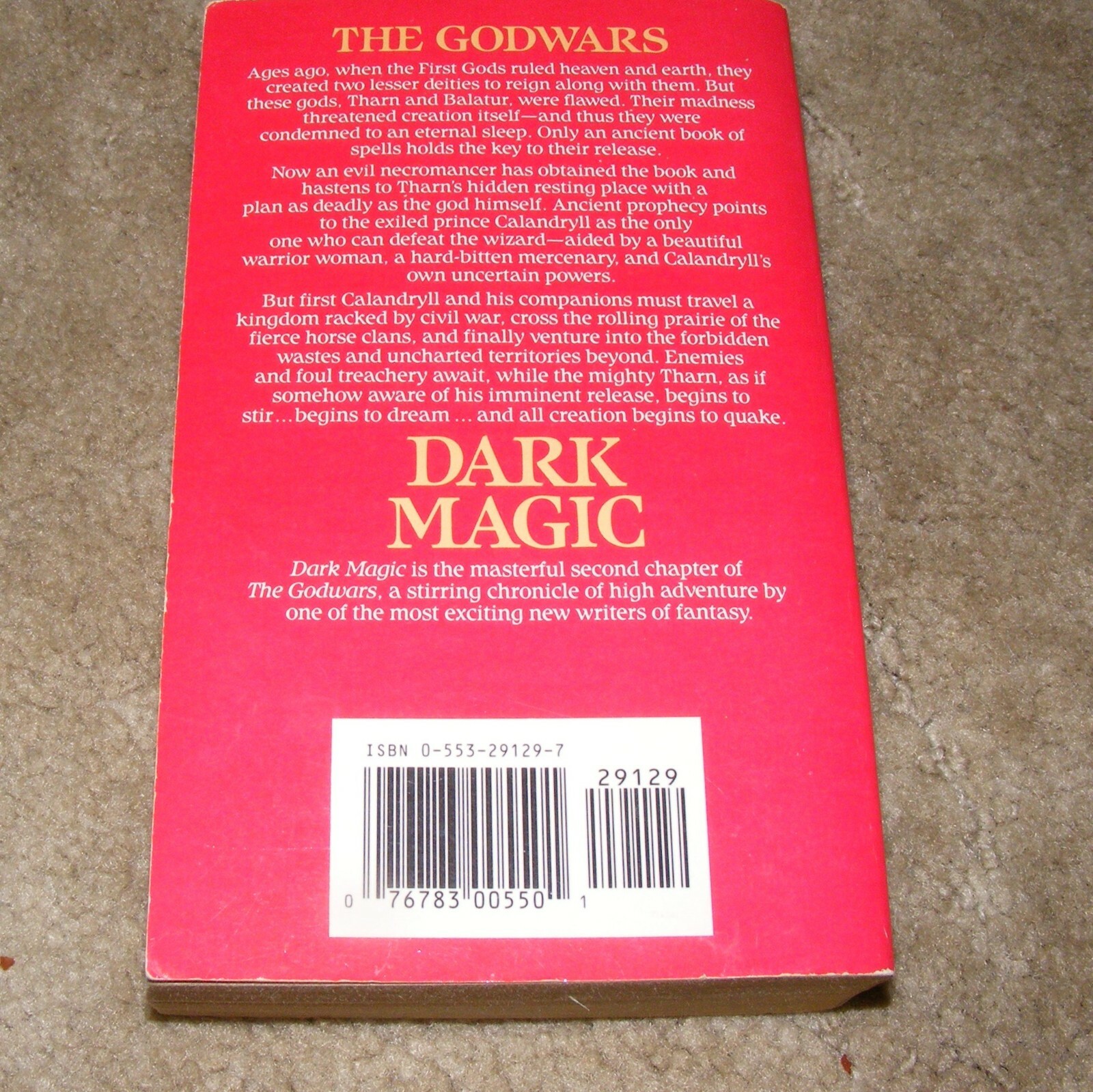 Godwars: Dark Magic No. 2 by Angus Wells (1992, Paperback)