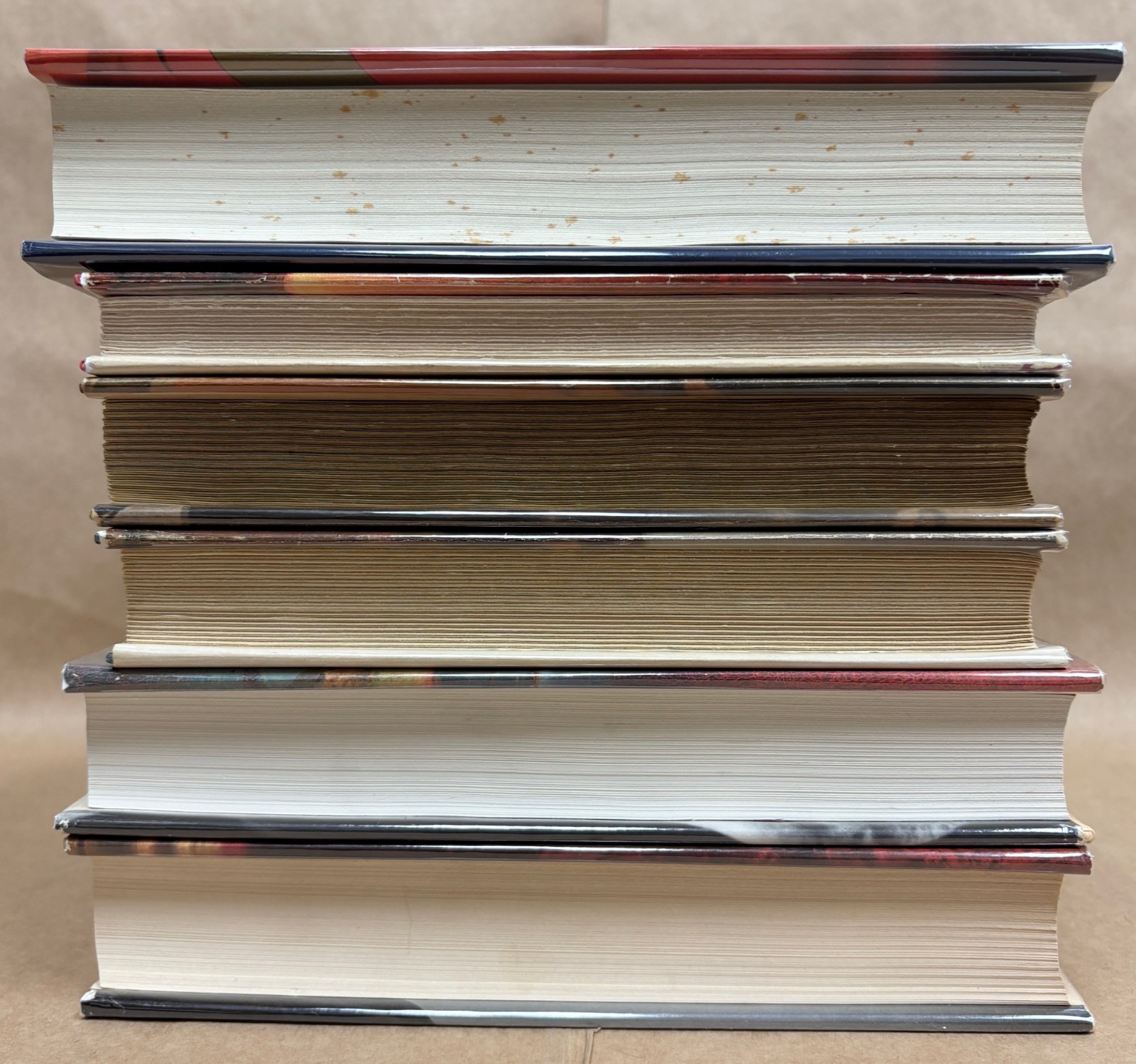 Dune 1-6 Frank Herbert Original Cover HC w/ Dust Jackets Chapter House 1st ed.