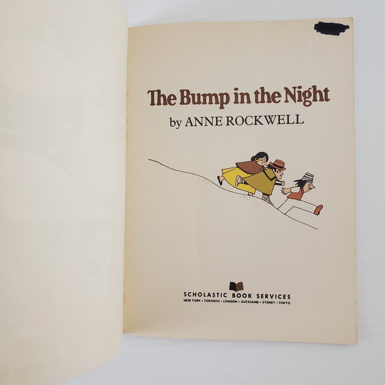 the Bump in The Night by Anne Rockwell 1975 PB