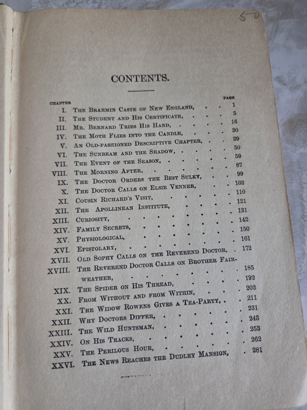 Elsie Venner by Oliver Wendell Holmes – Grosset & Dunlap 1883 – hardcover