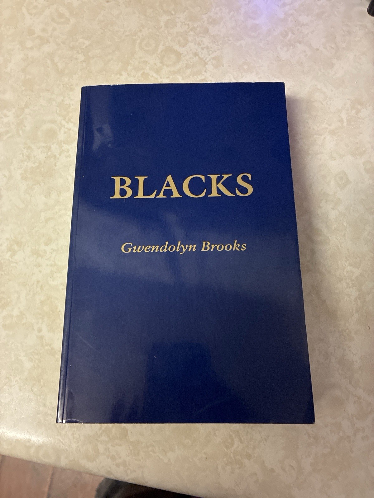 Blacks by Gwendolyn Brooks Historic Signed and Inscribed to IL Gov George Ryan