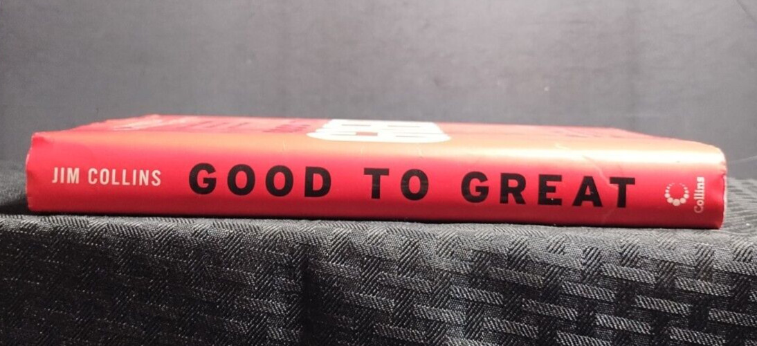 Good to Great Jim Collins HB DJ Business Leadership Management Hardcover