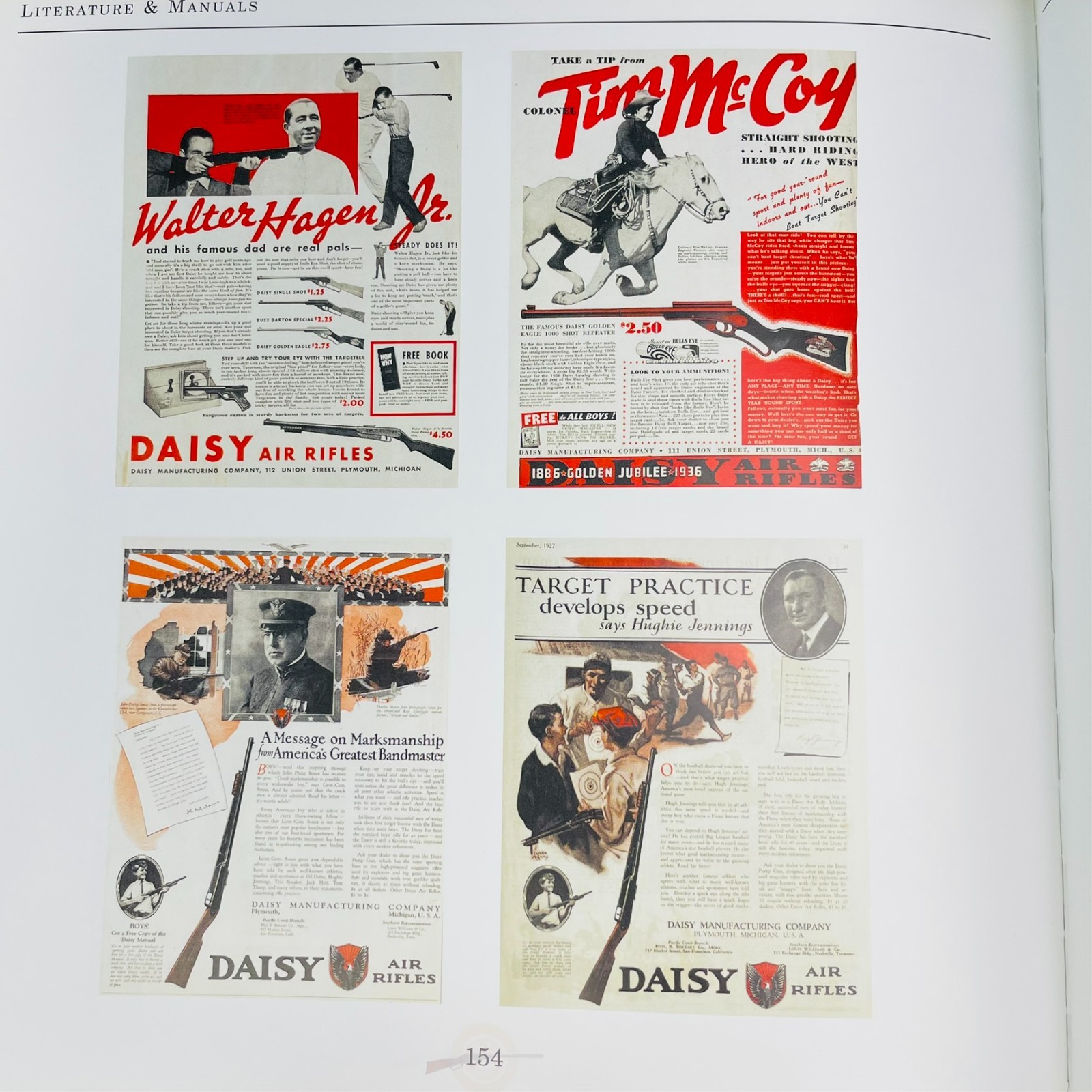 Daisy Air Rifles and BB Guns the First 100 Years by Neal Punchard Hardcover DJ