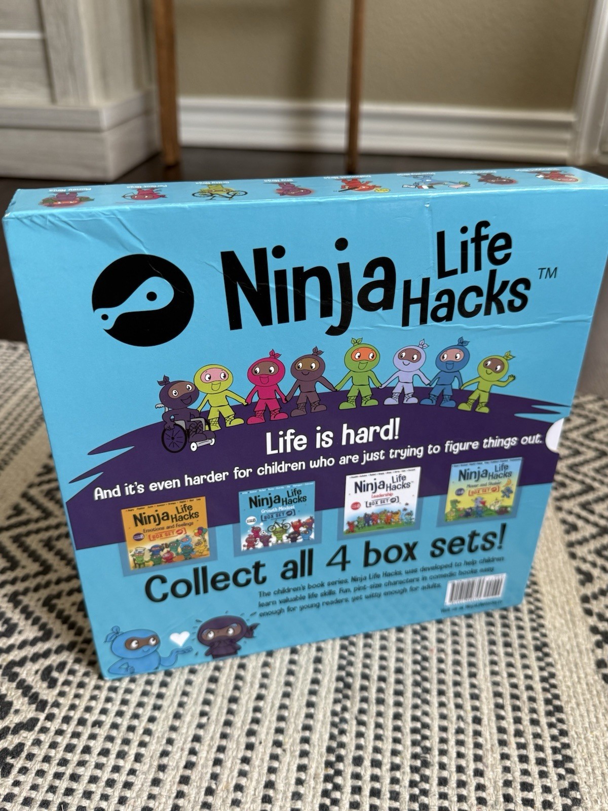 Ninja Life Hacks Growth Mindset 8 Book Box Set (Books 9-16)