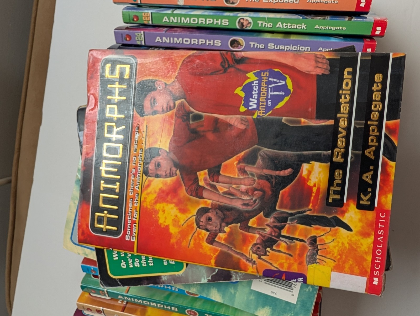 Lot of 24 Animorphs Scholastic Paperback Books K.A. Applegate