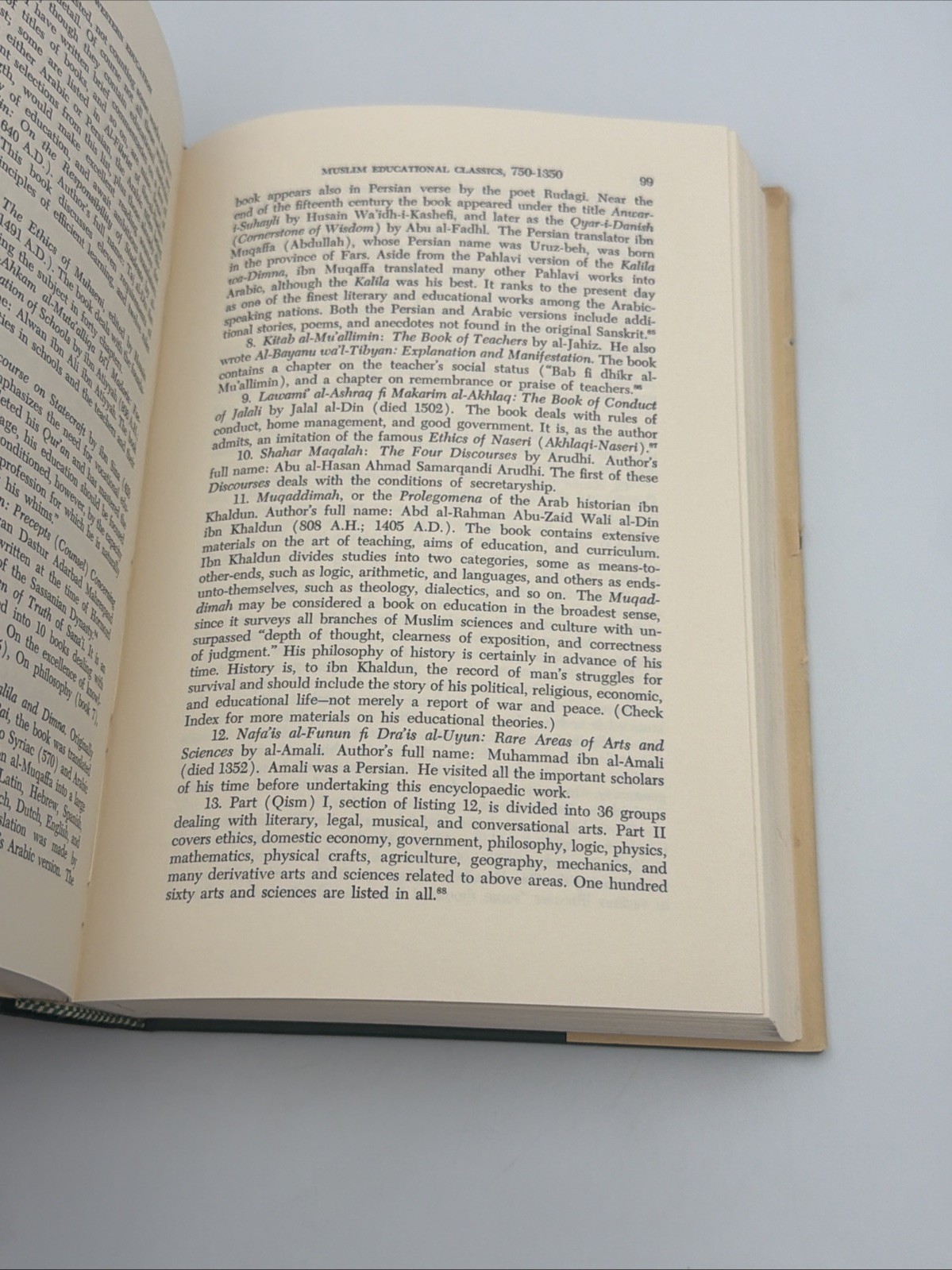 History of Islamic Origins of Western Education Mehdi Nakosteen 1964 Hardcover