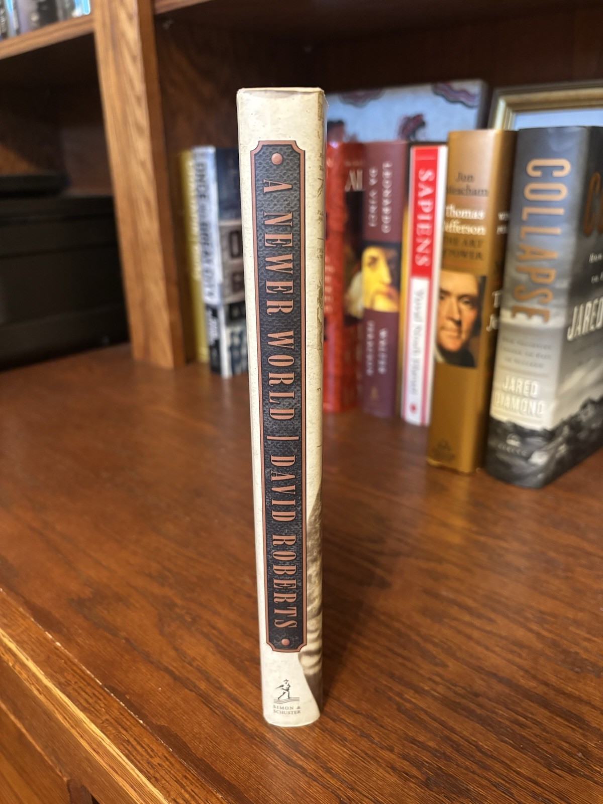 A Newer World. David Roberts 1st HC Ptg S & S 2000. Fine Unread/Kit Carson
